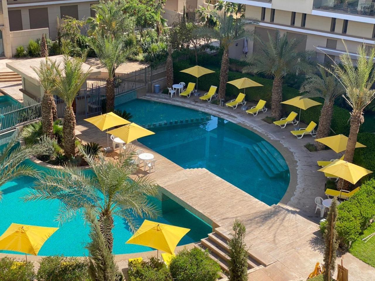 Sunny 48- Appart Cozy -Marrakech-Centre มาร์ราเกช ภายนอก รูปภาพ